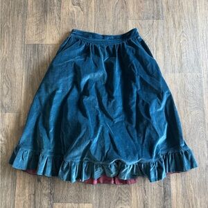 1970’s Neiman Marcus Velvet Skirt🦋